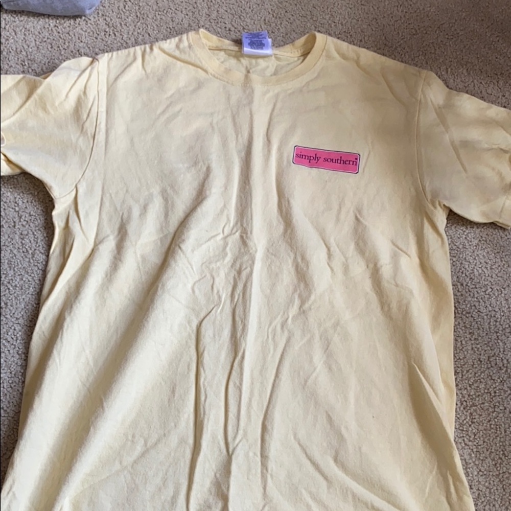 Simply southern yellow T-shirt